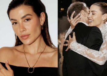 Michelle Salas comparte tierna foto de su boda junto a Luis Miguel