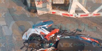 Motociclista falleció en Reynosa