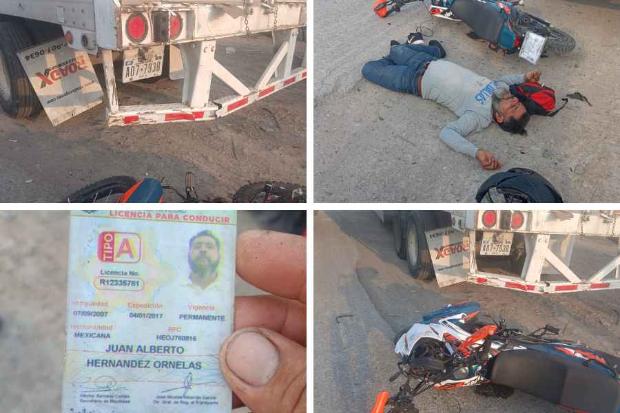 Motociclista falleció en Reynosa (1)