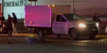 Motociclista pierde la vida tras sufrir aparatoso accidente en la carretera a Laredo en Ciénega de Flores, NL