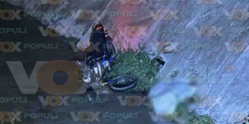 Muere motociclista tras caer a canal en Reynosa, Tamaulipas