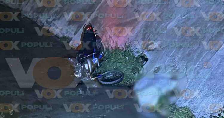 Muere motociclista tras caer a canal en Reynosa, Tamaulipas