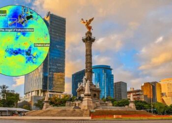 NASA alerta por hundimiento de más de dos centímetros al mes en la CDMX