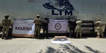 Operativo asegura 60 kilogramos de cocaína y deja cuatro detenidos en Colima