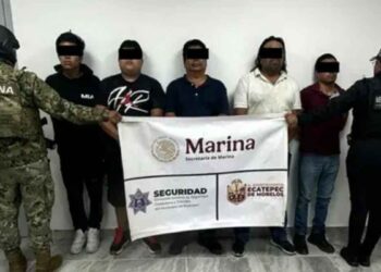 Operativo de la Marina deja 22 detenidos vinculados a grupos delictivos en Ecatepec, Estado de México