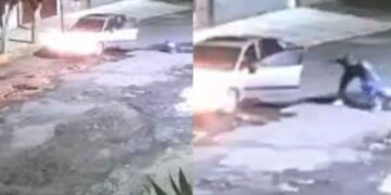 Padre abandona a menor en Tlalpan, Ciudad de México; video