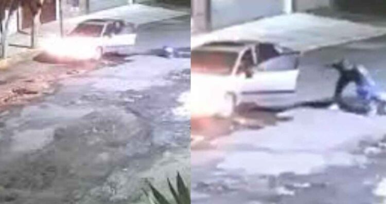 Padre abandona a menor en Tlalpan, Ciudad de México; video