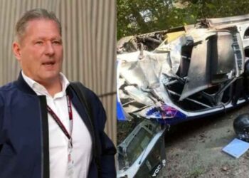 Padre de Max Verstappen sufre aparatoso accidente en el Rally de Wallonie
