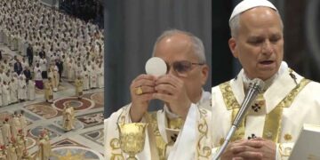 Papa León XIV celebra la Misa Crismal del Jueves Santo en la primera Semana Santa de su pontificado
