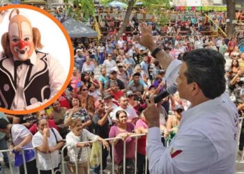 Payaso Regalito en el San Marcazo
