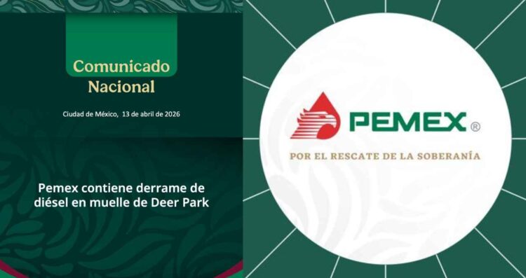 Pemex confirma derrame de diésel en la refinería de Deer Park en EU