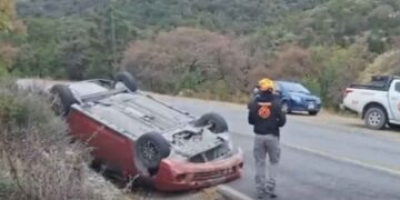 Personas vehículo en Galeana