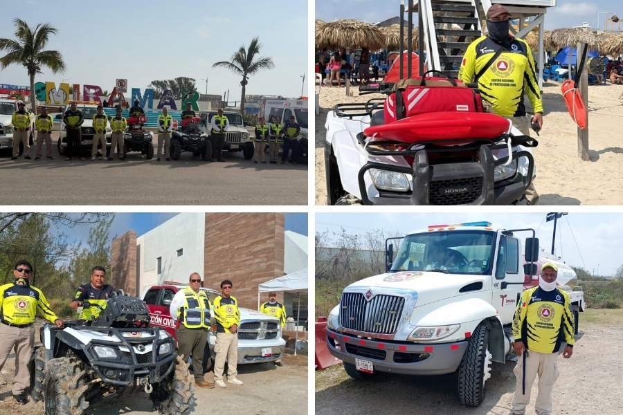 Playa Miramar seguridad 2026