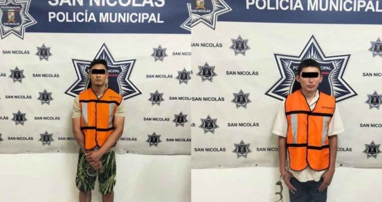 Policía de San Nicolás sujetos