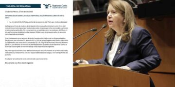 Por motivos de salud, Ministra Loretta Ortiz solicita licencia temporal