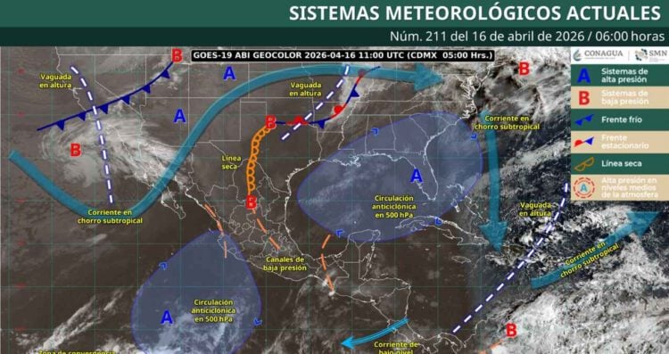Pronóstico del tiempo: ¿Qué estados sufrirán hoy por la onda de calor y los vientos intensos?