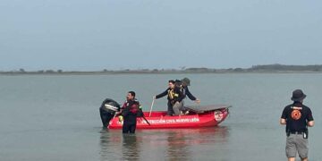 Reactivan búsqueda de veracruzano en la presa El Cuchillo en China, Nuevo León, tras presuntamente ahogarse