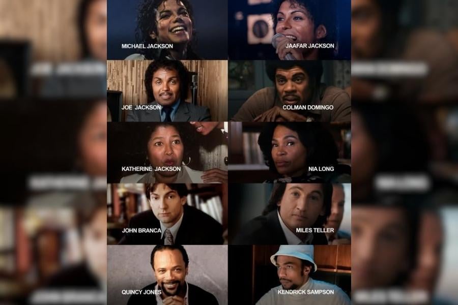 reparto película Michael Jackson