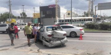 Reportan fuerte choque que dejó lesionados Reynosa, Tamaulipas