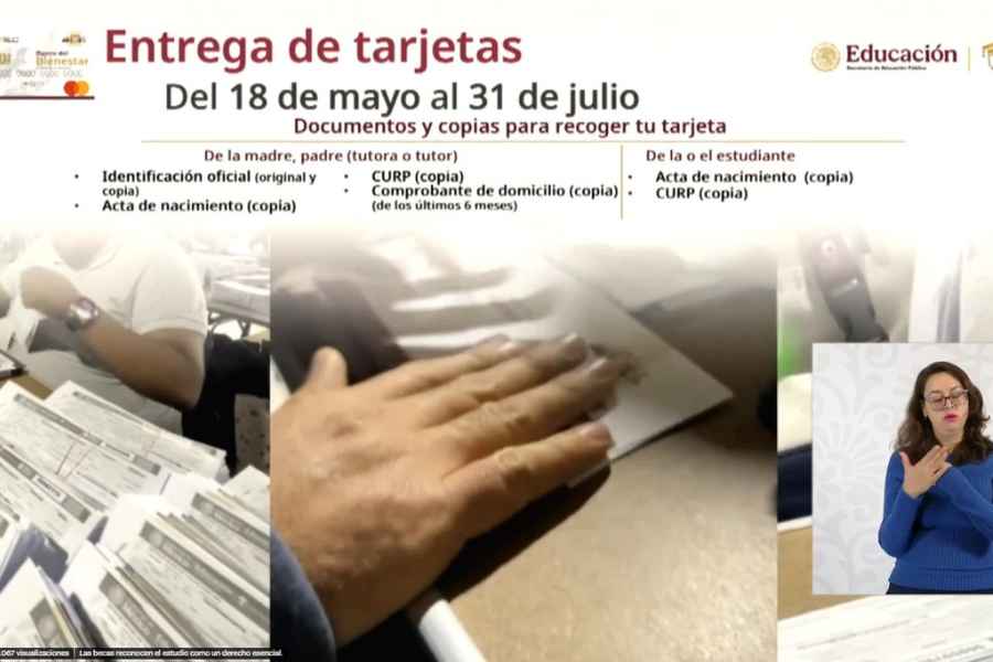 Revelan fecha de la entrega de tarjetas de la Beca Rita Cetina 2026 para primaria