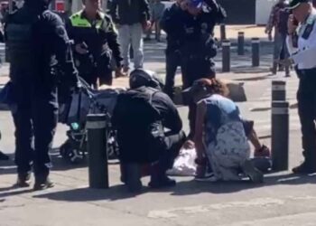 Riña deja un herido por arma blanca y un detenido en el centro de la Ciudad de México