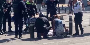 Riña deja un herido por arma blanca y un detenido en el centro de la Ciudad de México