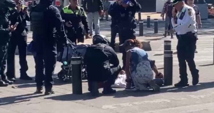 Riña deja un herido por arma blanca y un detenido en el centro de la Ciudad de México