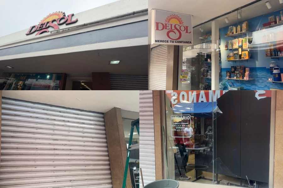 Roban en la tienda "Del Sol" en Matamoros, Tamaulipas