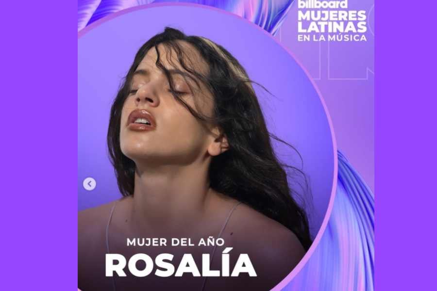 Rosalía será reconocida como ‘Mujer del Año’ en Billboard Mujeres Latinas en la Música
