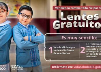 SEP entrega lentes gratis