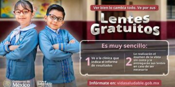 SEP entrega lentes gratis