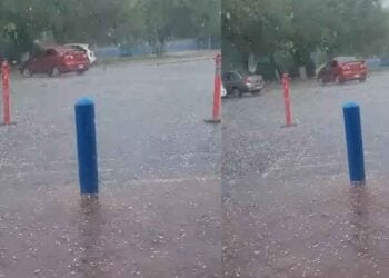 granizo sur de Monterrey