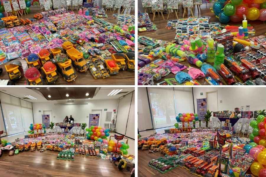 Sectur se suma a la colecta de juguetes del DIF Tamaulipas
