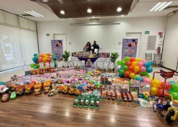Sectur se suma a la colecta de juguetes del DIF Tamaulipas