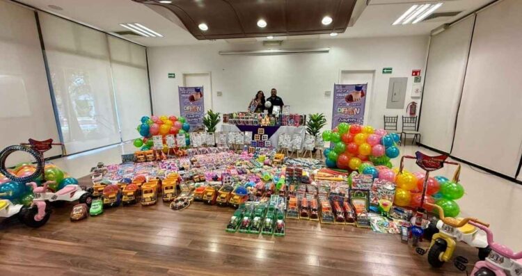 Sectur se suma a la colecta de juguetes del DIF Tamaulipas