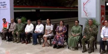 Sheinbaum Pardo inaugura la nueva ruta del Tren Suburbano-AIFA