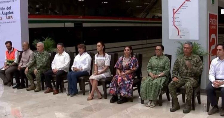 Sheinbaum Pardo inaugura la nueva ruta del Tren Suburbano-AIFA