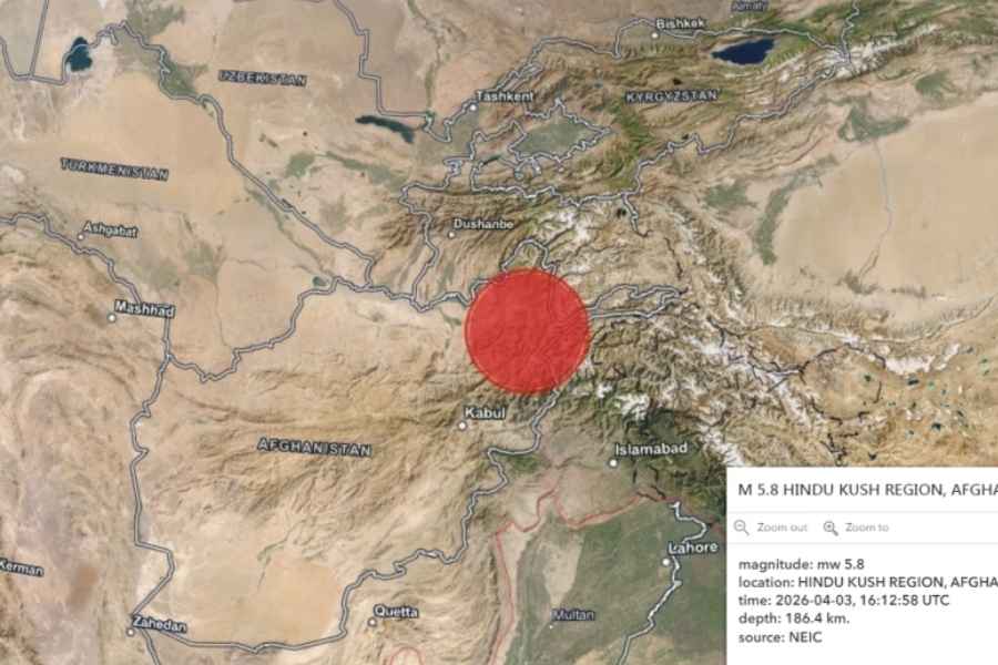 Sismo de magnitud 5.9 sacude Afganistán; reportan ocho muertos tras derrumbes