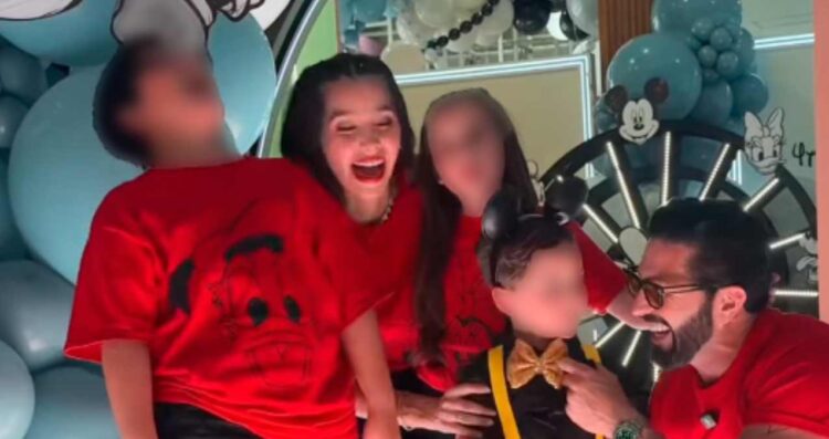 Toñito, hijo de Poncho De Nigris y Marcela Mistral, celebra sus 4 años con una fiesta de Mickey Mouse