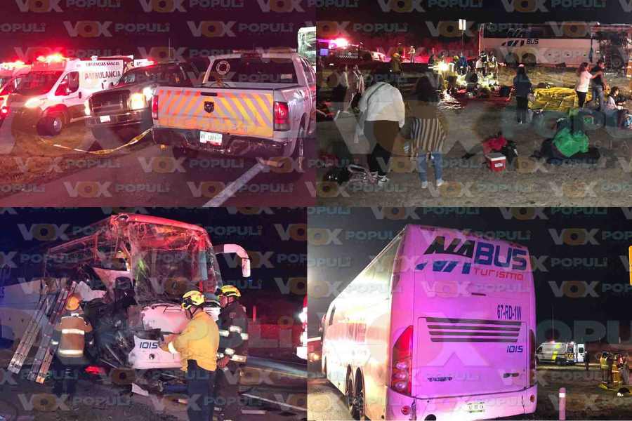 Tragedia en la carretera Victoria-Zaragoza Choque entre autobús y camión deja fallecidos y heridos en Tamaulipas
