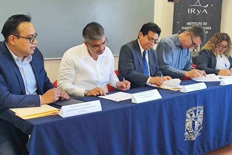 UTNL firma acuerdo con la UNAM y suma a Tamaulipas a proyecto de radioastronomía internacional