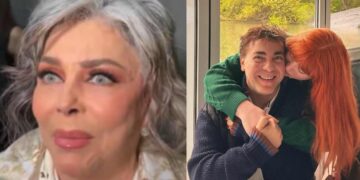 Verónica Castro reacciona a la relación de Cristian Castro y Victoria Kühne 