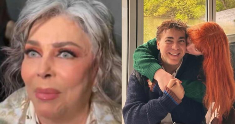 Verónica Castro reacciona a la relación de Cristian Castro y Victoria Kühne 