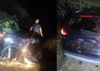 accidente vehicular en Cruillas
