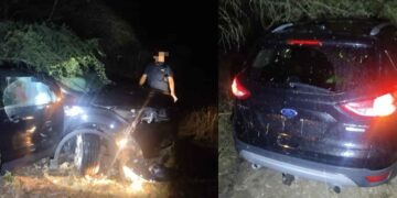 accidente vehicular en Cruillas