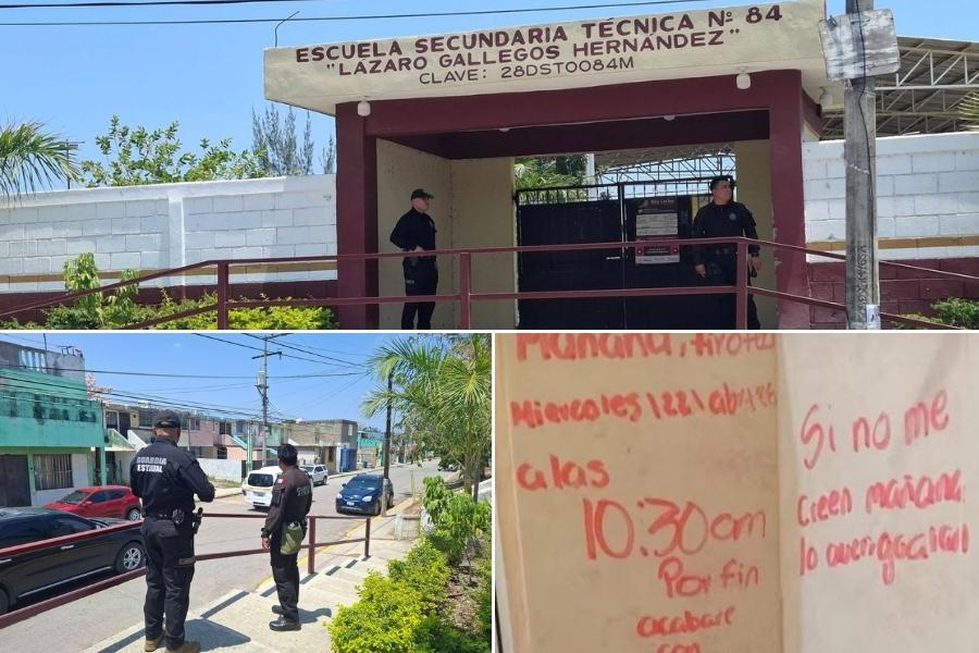 amenaza de tiroteo Altamira