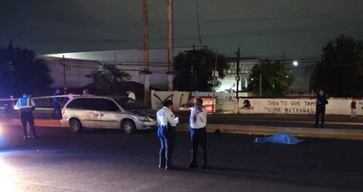 _atropellada en carretera libre a Reynosa