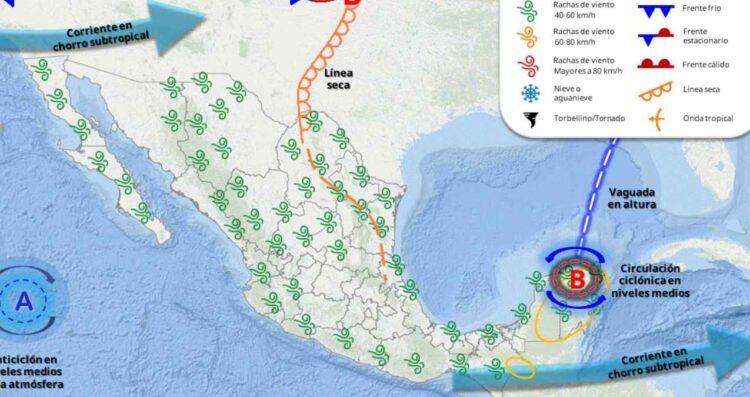 _clima 2 de abril en México