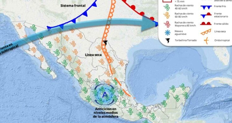 _clima mañana 26 en México