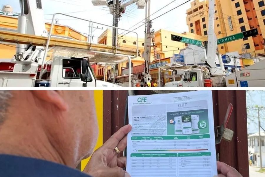 cortes de luz CFE Tamaulipas